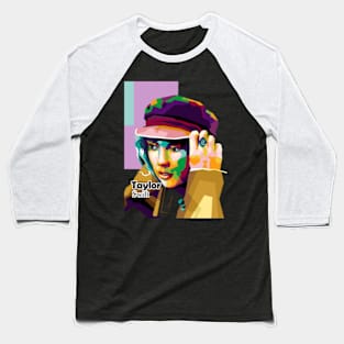 Singer Pop Art Trend taylor swift Baseball T-Shirt